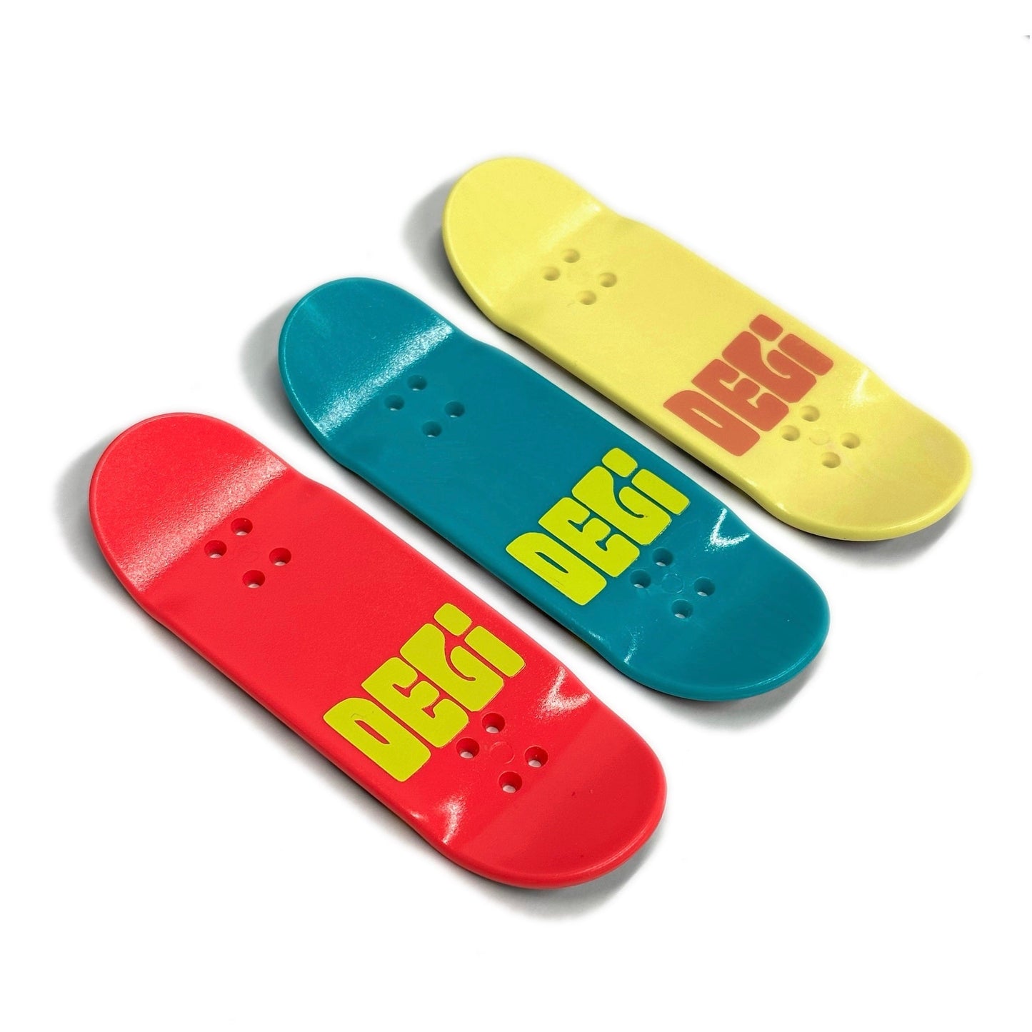 Deli x Chems “Keep Pushing” Polycarbonate Fingerboard Deck