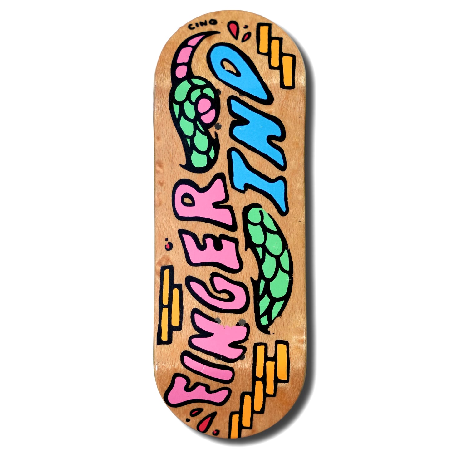 Finger Industries x Cino 34mm Fingerboard Deck