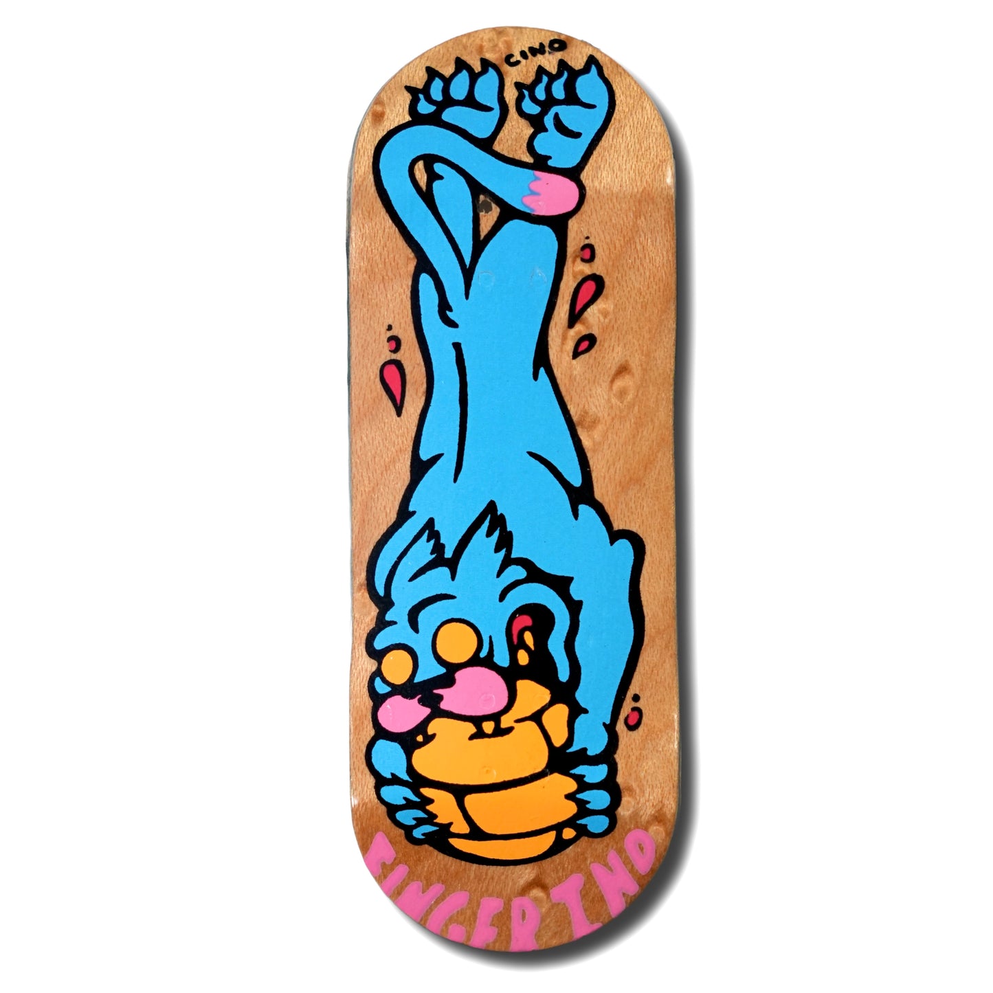 Finger Industries x Cino Panther 34mm Fingerboard Deck