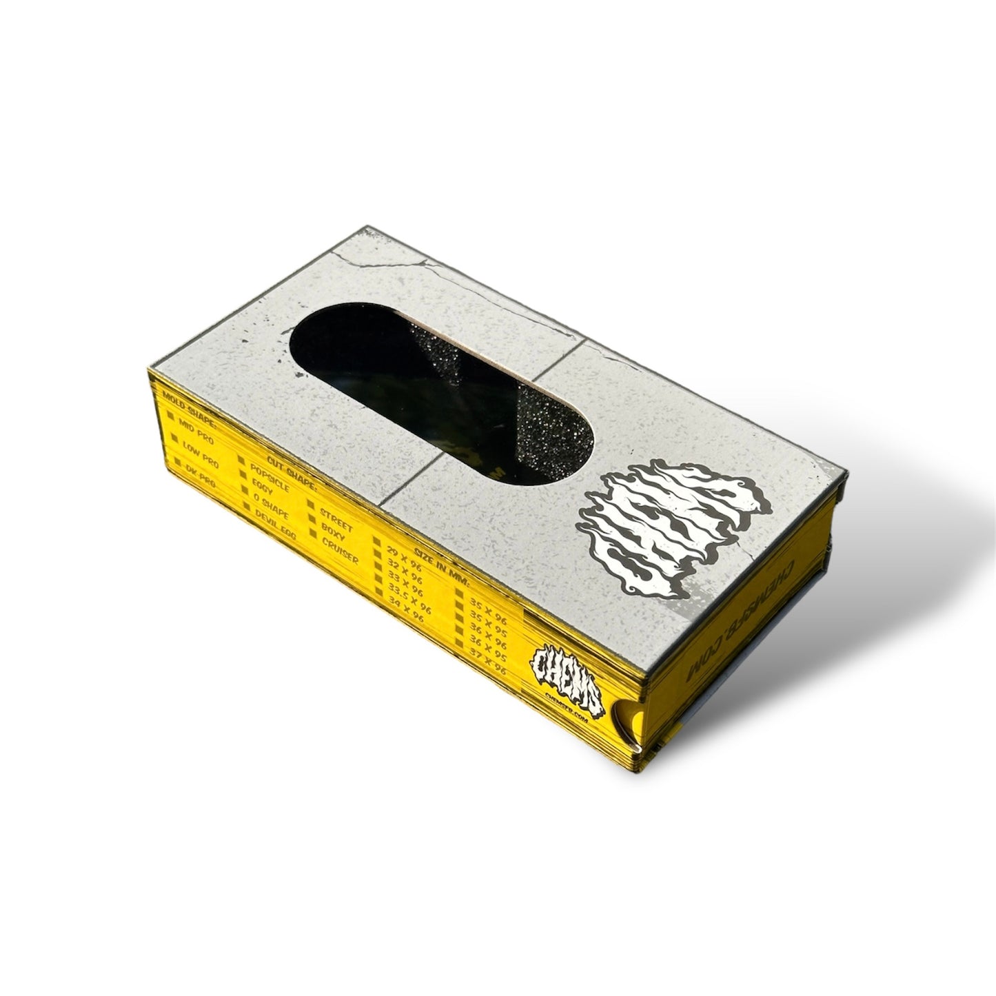 Chems Skateable Fingerboard Storage Box
