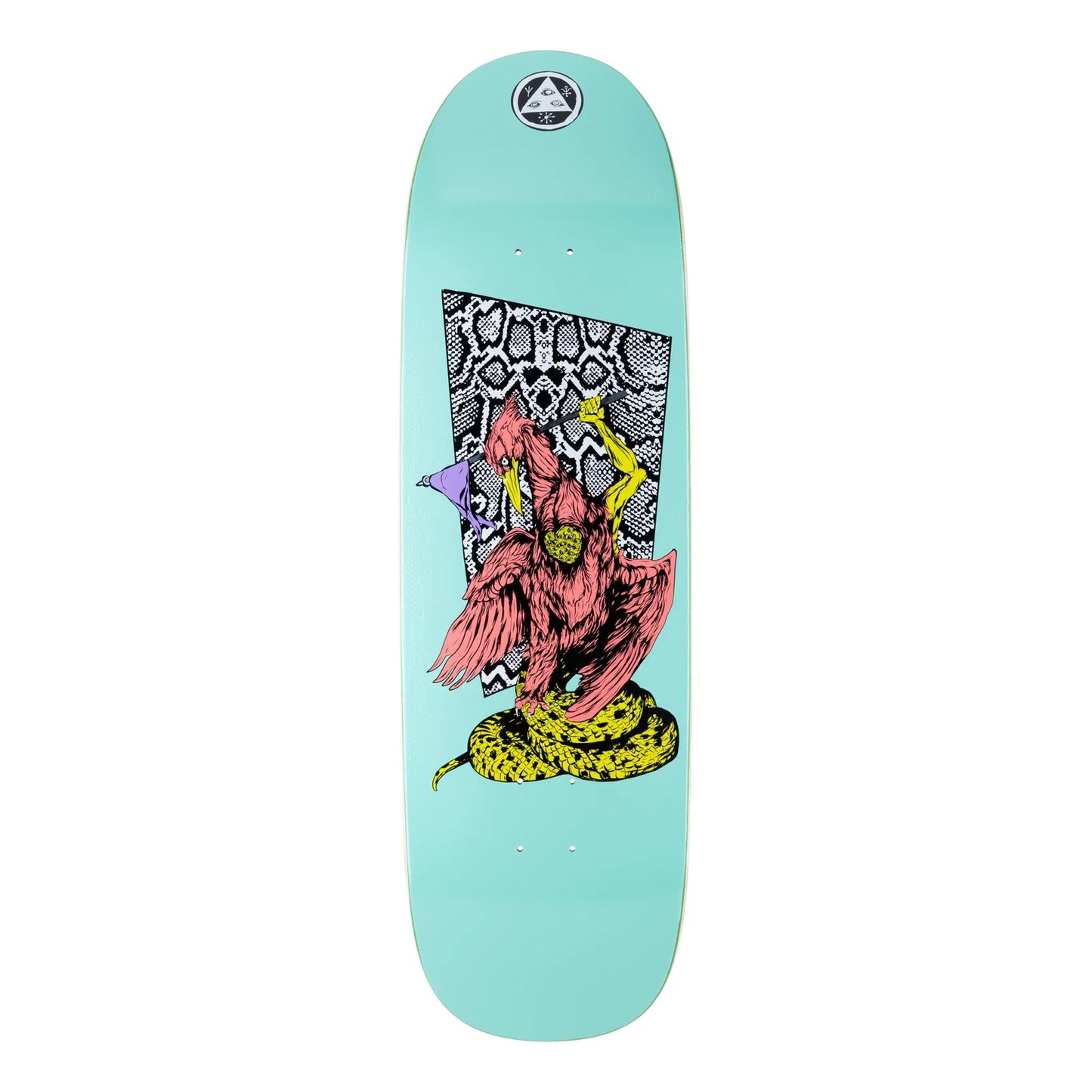 Welcome Twenty Eyes on Boline 9.25" Skateboard Deck