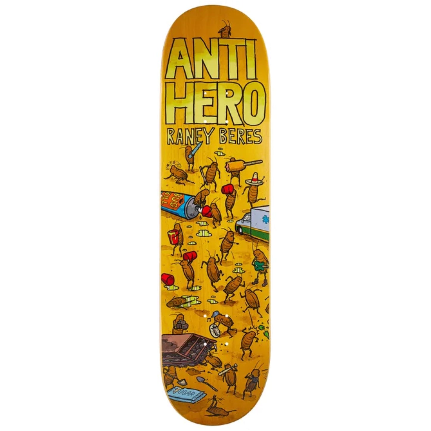 Anti-Hero Raney Roached Out 8.25" Skateboard Deck