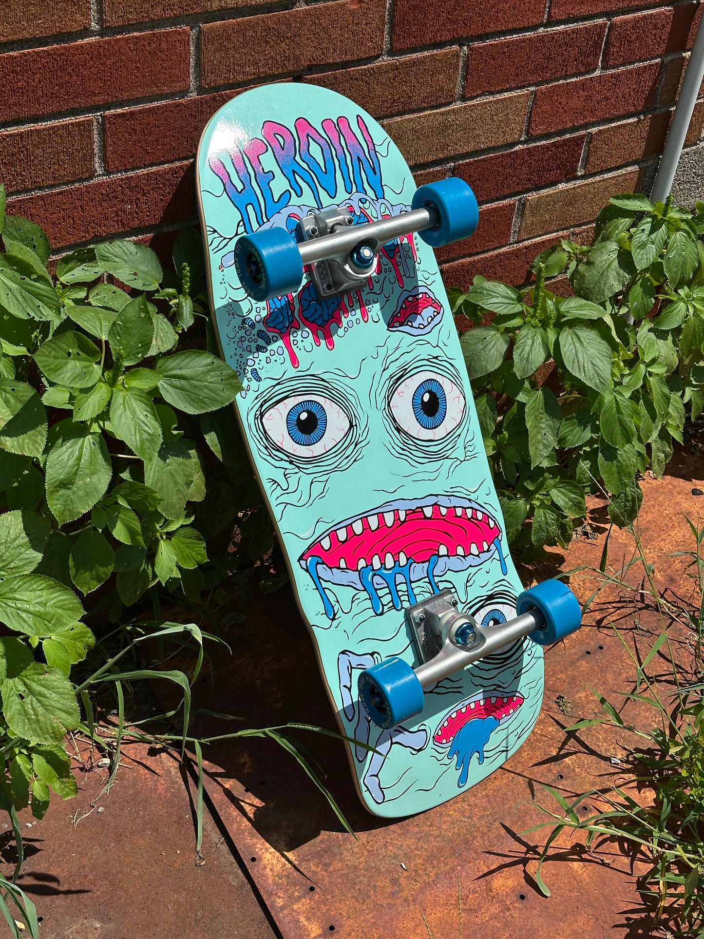 Heroin Mini Mutator 10.5" Skateboard Complete