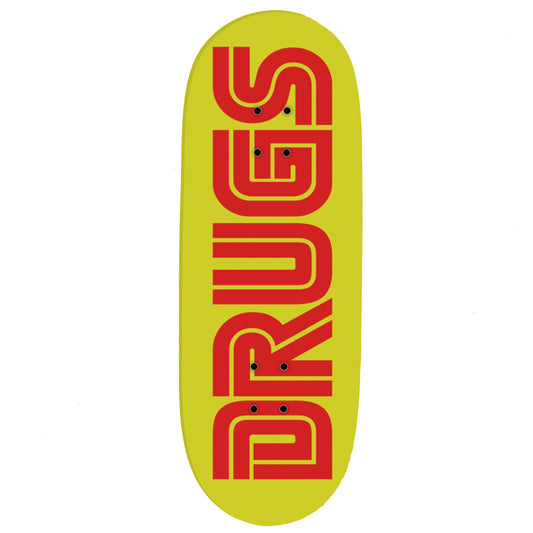 RedWolf Red “Drugs” Fingerboard Deck