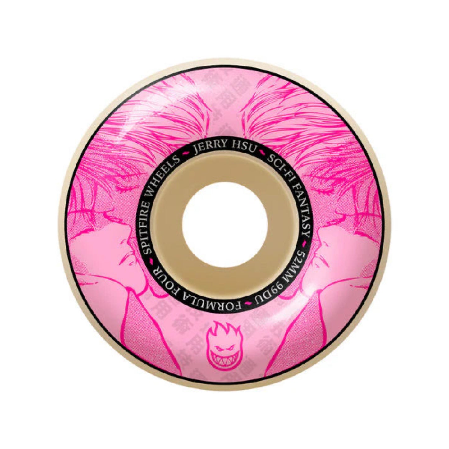 Spitfire Formula Four 52mm 99a Classic Sci-Fi Jerry Hsu Skateboard Wheels