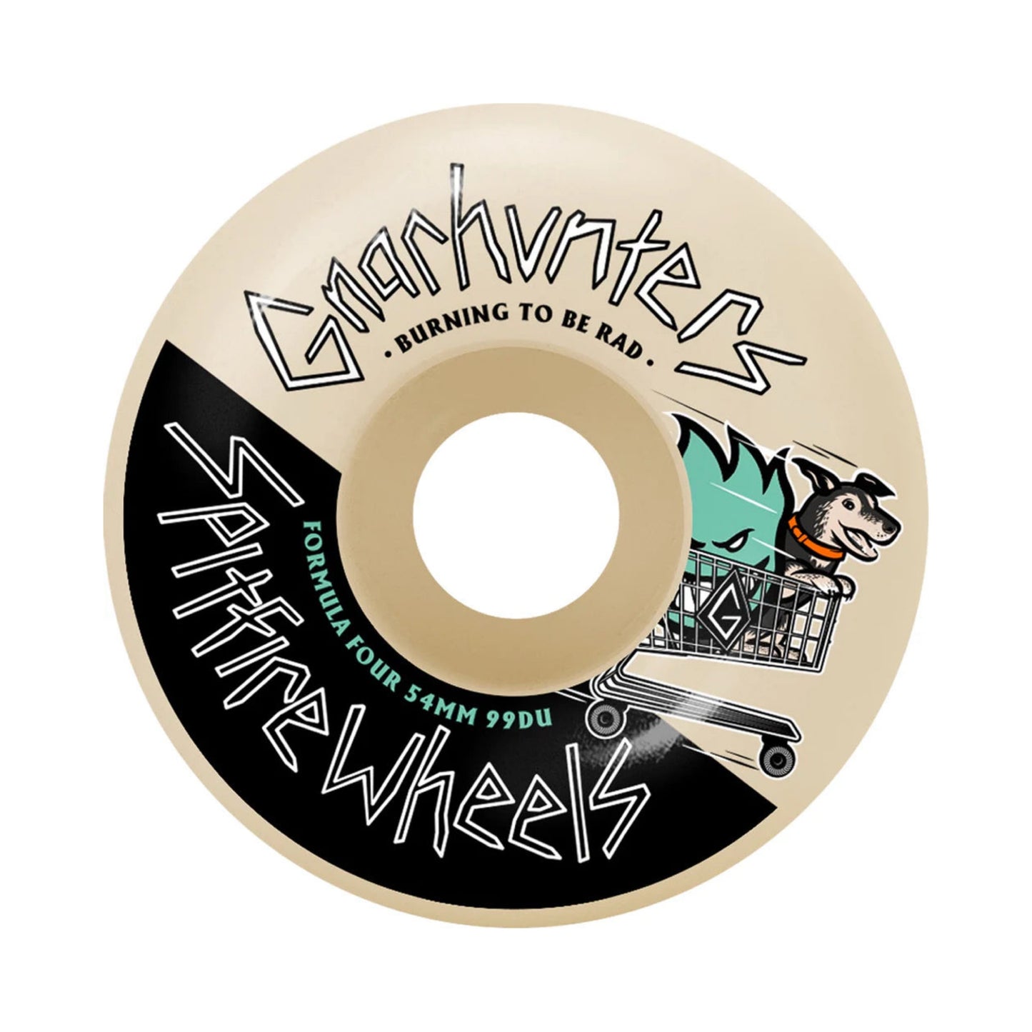 Spitfire Formula Four Classic Gnahunters 54mm 99a Skateboard Wheels