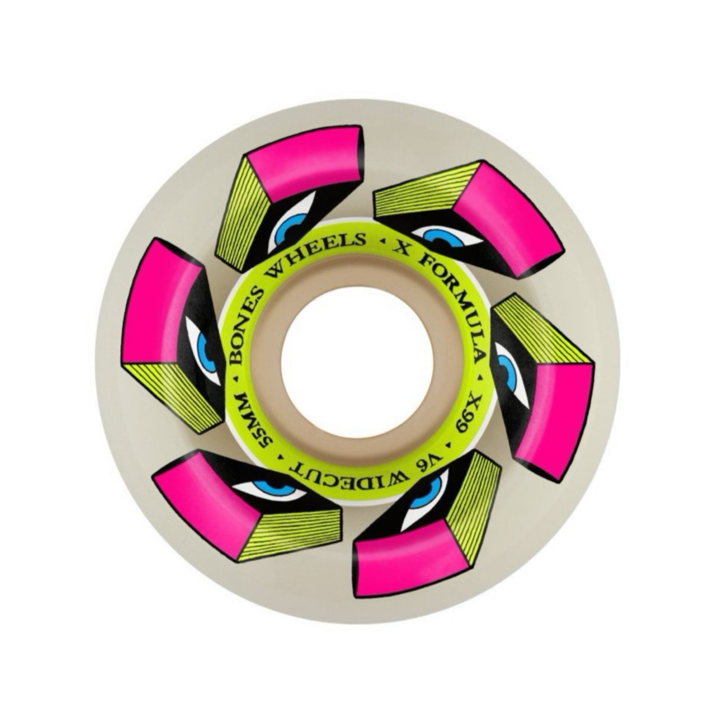 Bones X-Formula Look Book V6 54mm 99a Skateboard Wheels