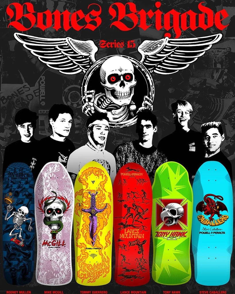 Bones Brigade Series 15 Steve Caballero Skateboard Deck (PRE-ORDER)