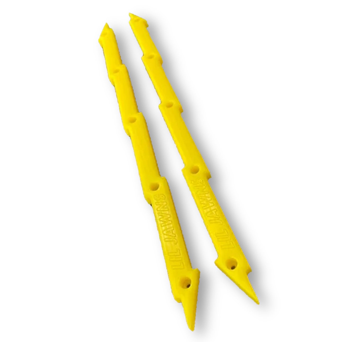 Lil Jawns Skateboard Board Rails “Jawn Bolts” Yellow