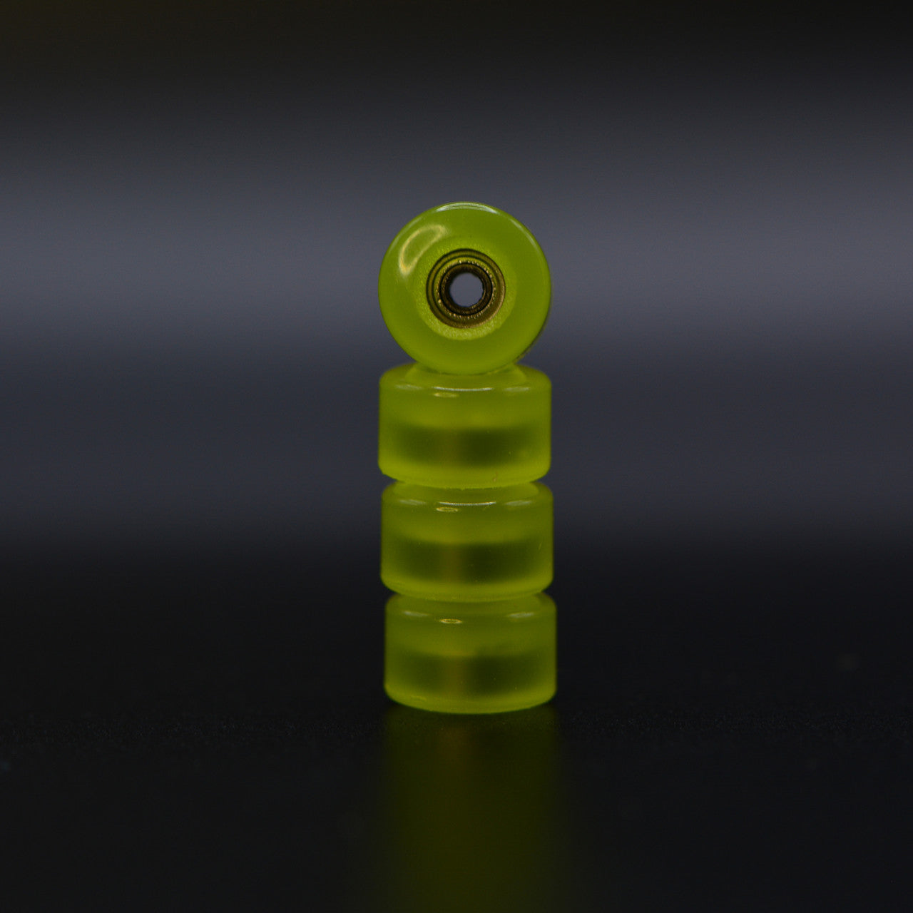 Wysocki “Side Set” Neon Yeller Fingerboard Wheels