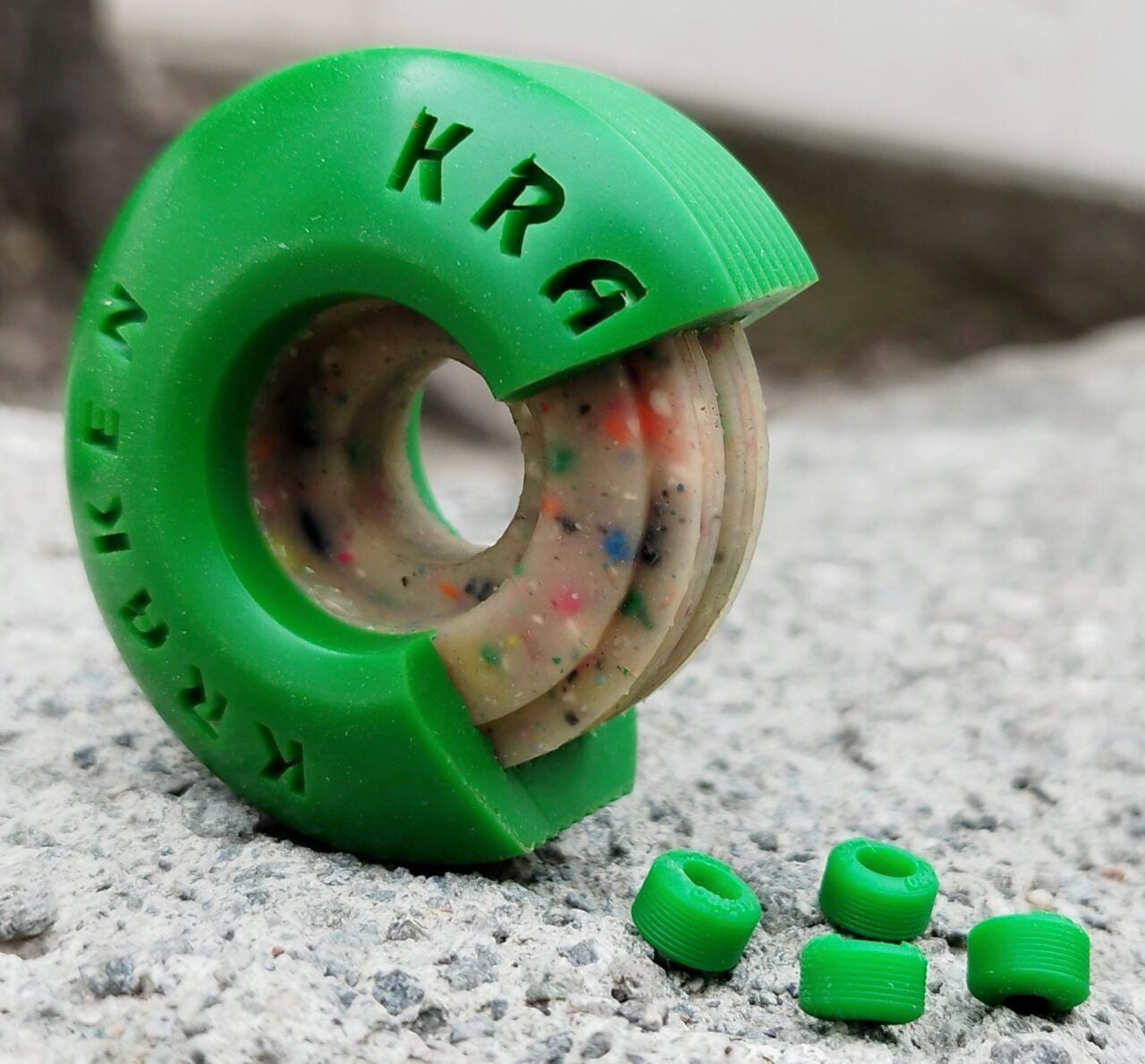 Kraken Purple GS-Pro (Soft 95a) Urethane Fingerboard Wheels (Choose Shape)