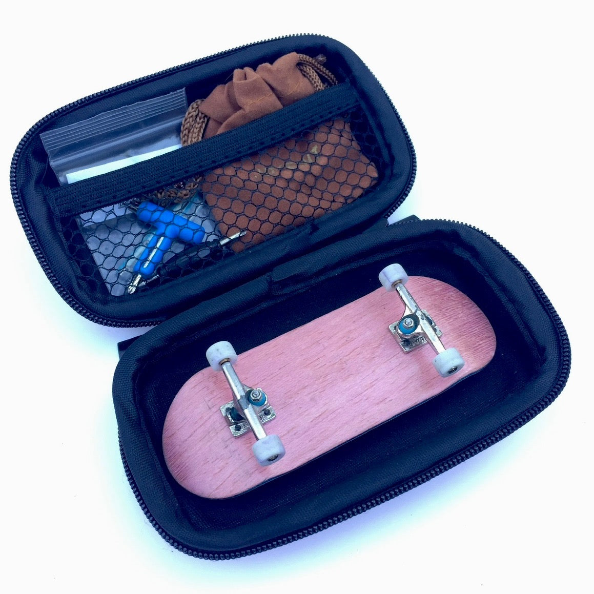Rigid Pink Fingerboard Carrying Case