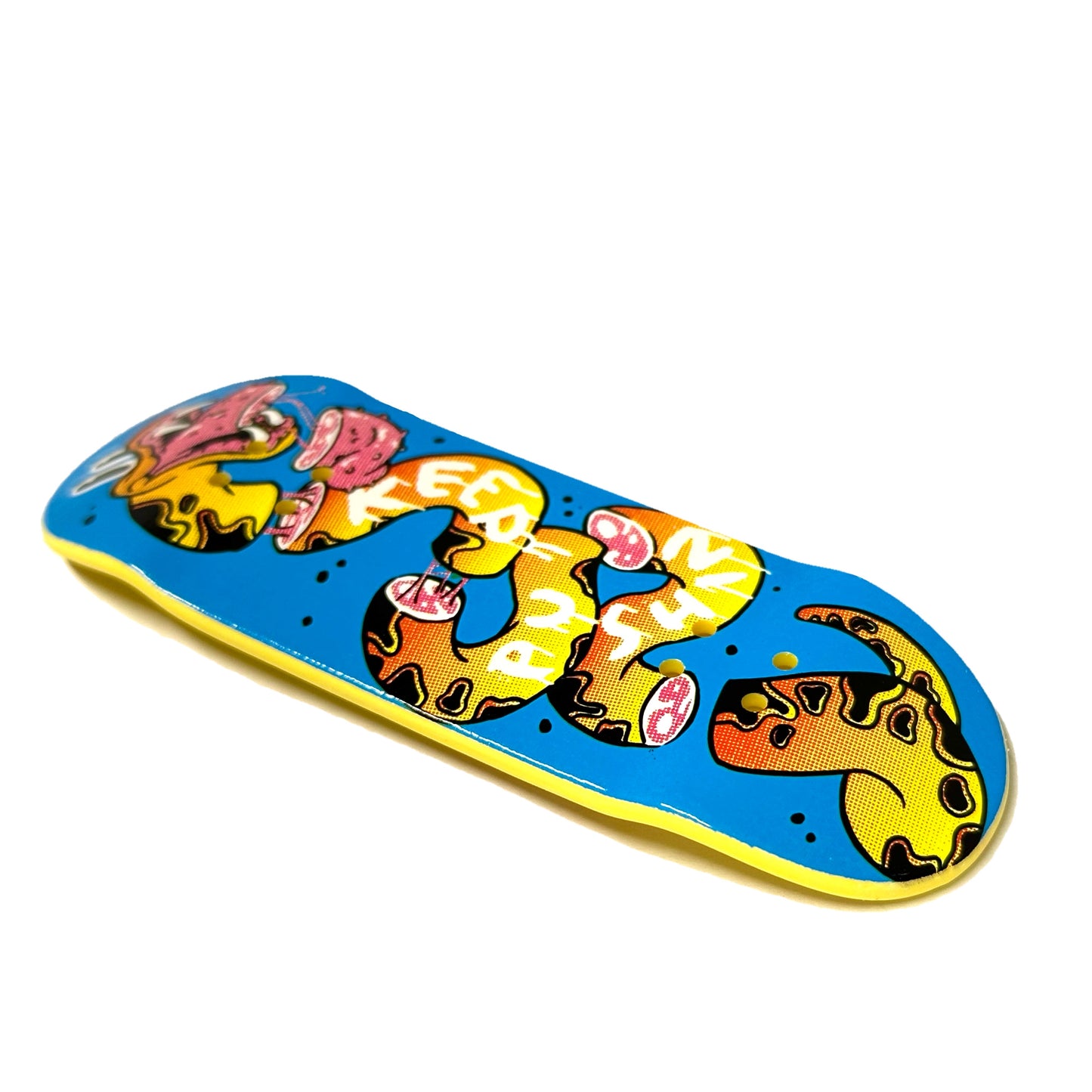 Deli x Chems “Keep Pushing” Polycarbonate Fingerboard Deck
