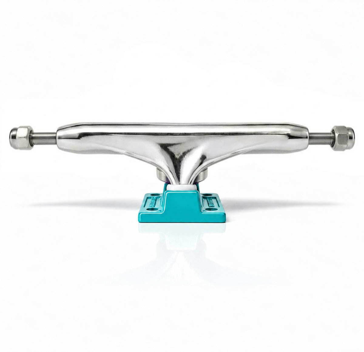 Rushwood Teal/Silver R Fingerboard Trucks