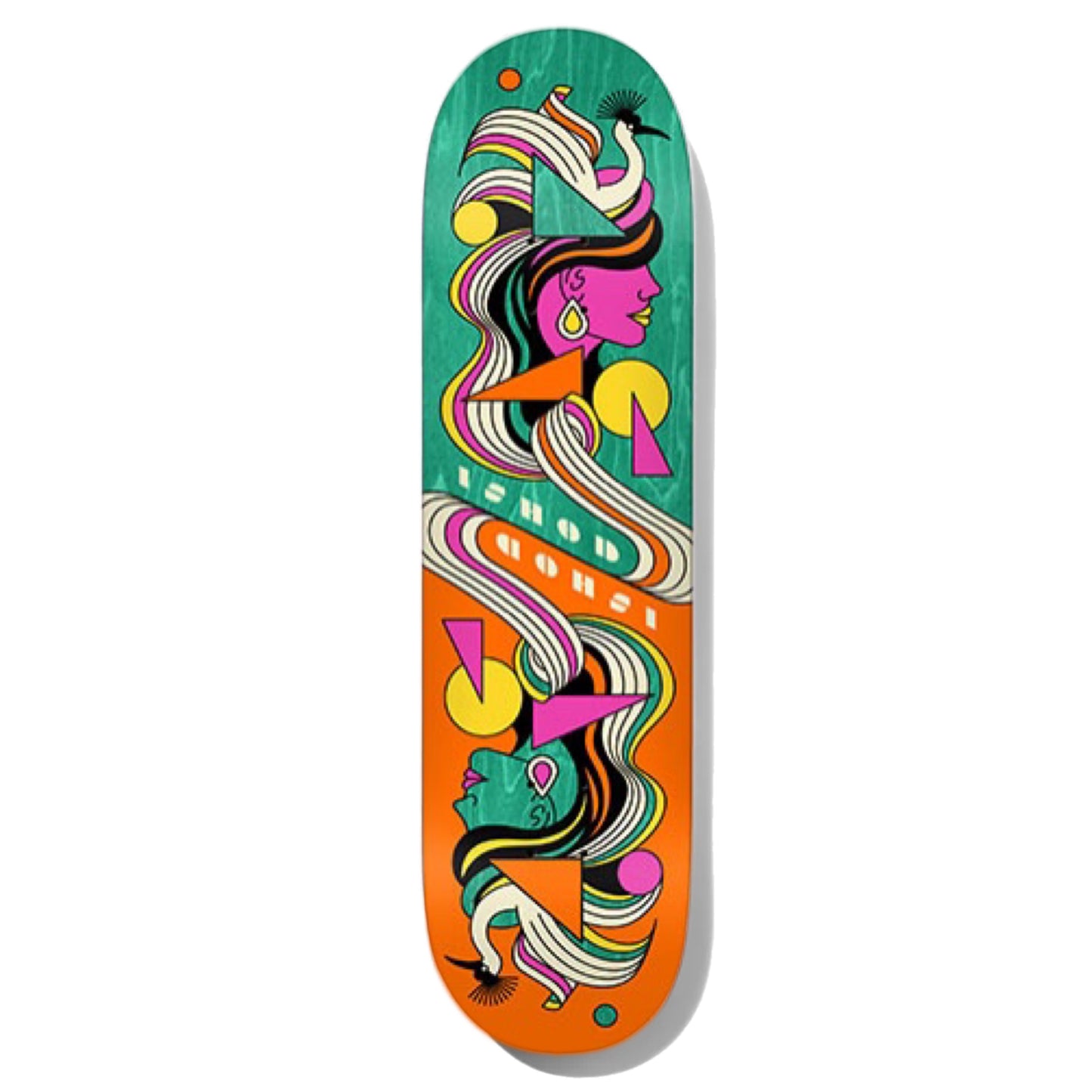 Real Ishod Fowls Twin Tail Skateboard Deck (CHOOSE SIZE)