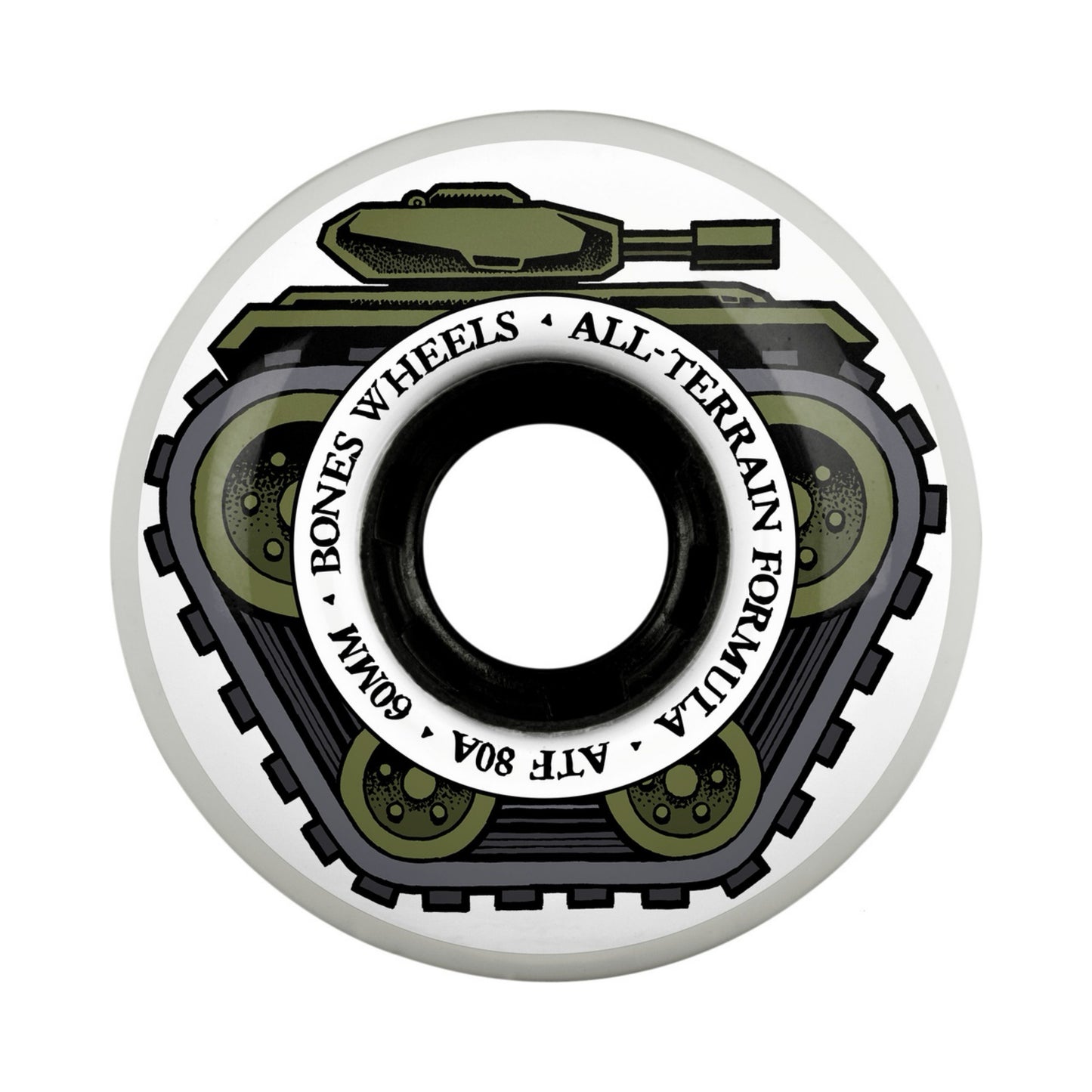 Bones ATF All Tank 52mm 80a Skateboard Wheels