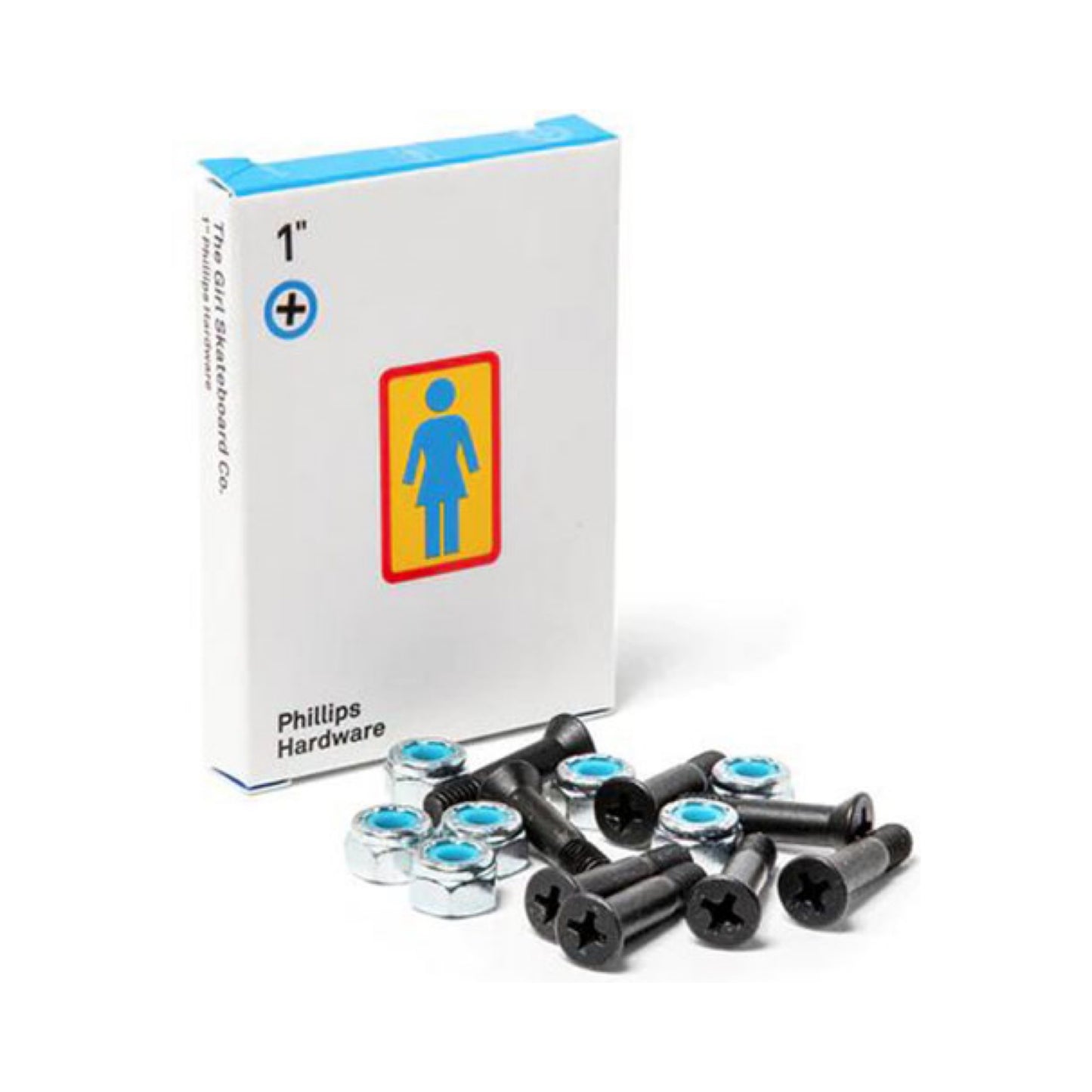 Girl Longneck Phillips Mounting Skateboard Hardware