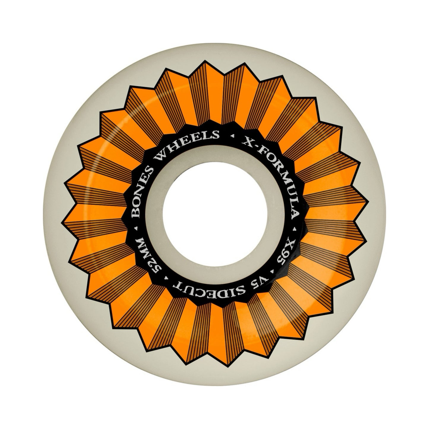 Bones X-Formula V5 Sidecut 52mm 95a Skateboard Wheels
