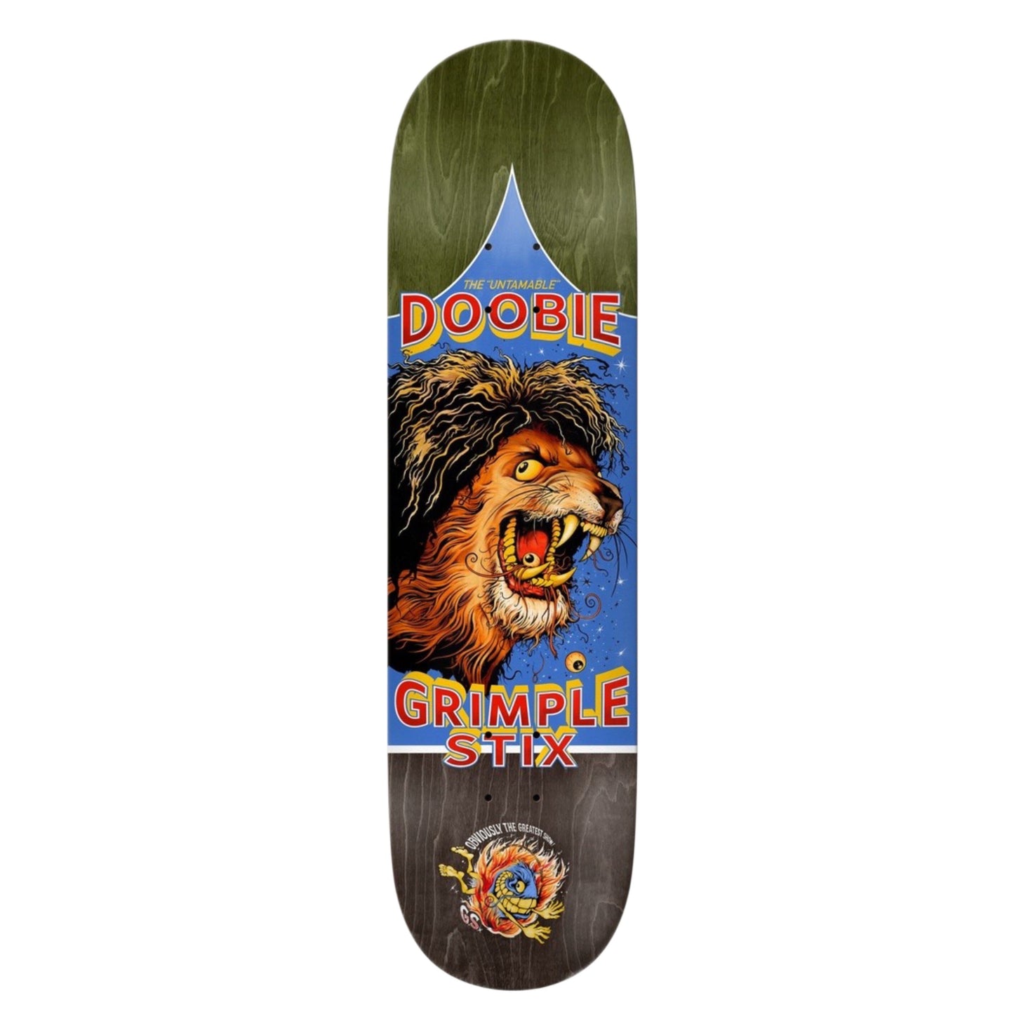 Anti-Hero Doobie Grimple Stix Obvious Greats 8.5" Skateboard Deck