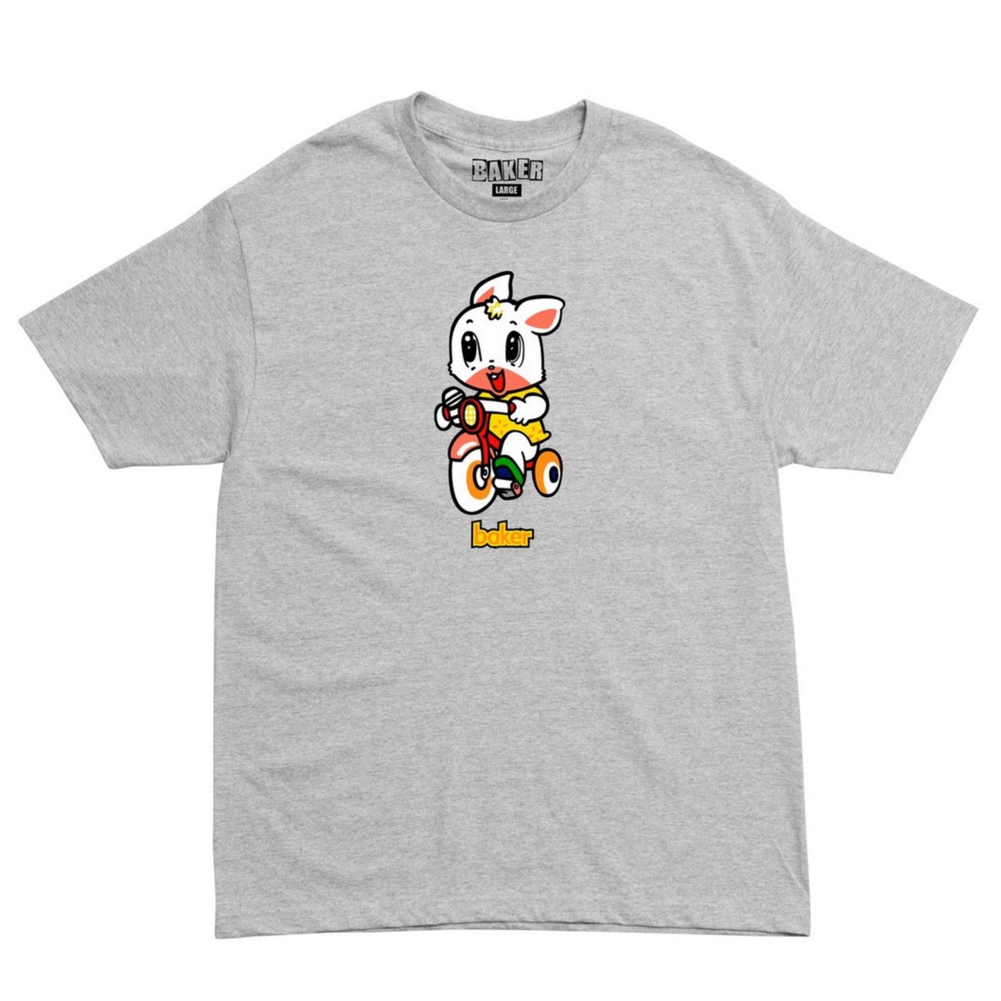 Baker Bunny Heather Grey T-Shirt