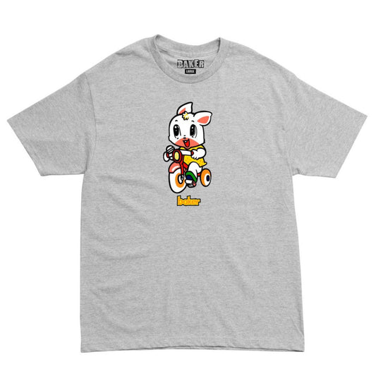 Baker Bunny Heather Grey T-Shirt