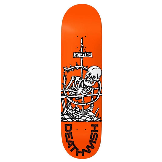 Deathwish Pedro Delfino Cross 8.25" Skateboard Deck