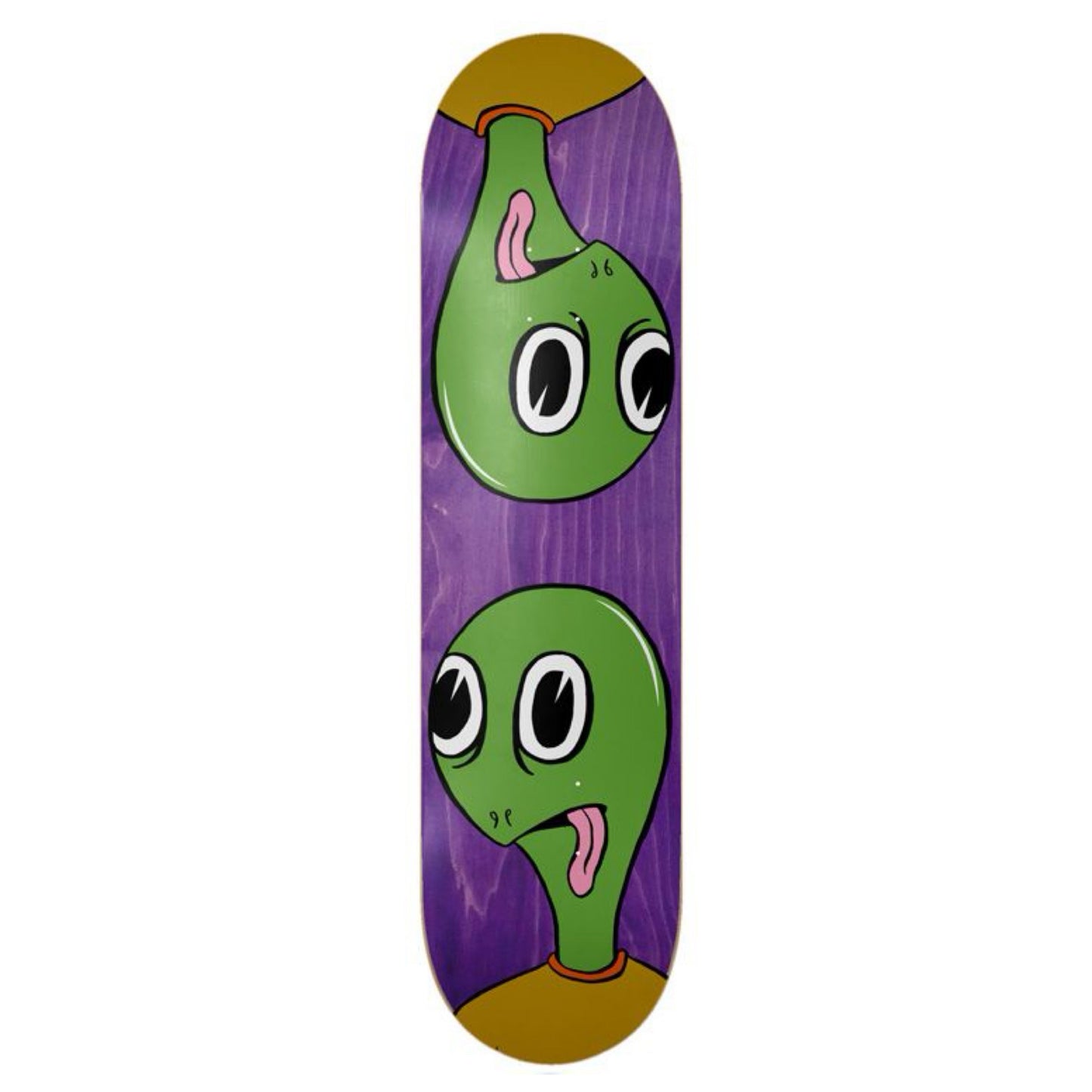 Toy Machine Team Turtle Boy Symmetrical Twin Tail 8.25" Skateboard Deck