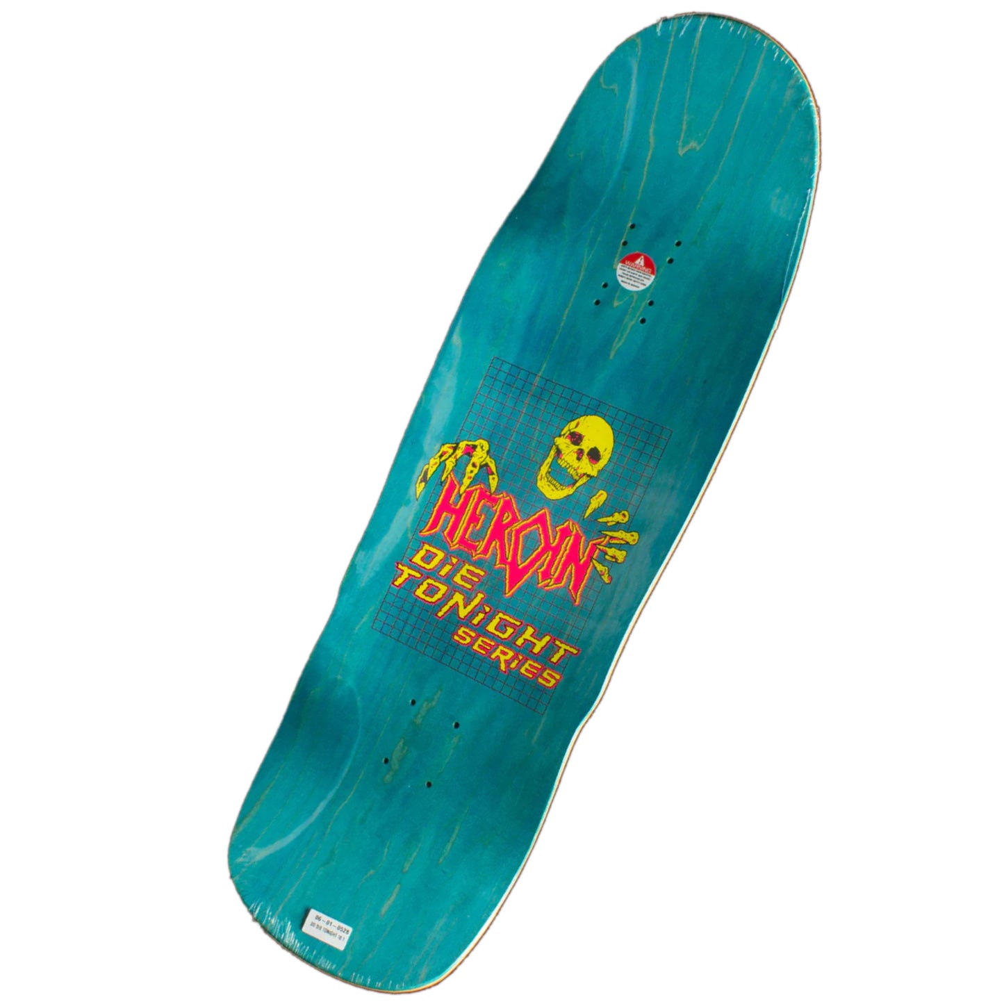 Heroin Dead Dave Die Tonight Shaped Skateboard Deck