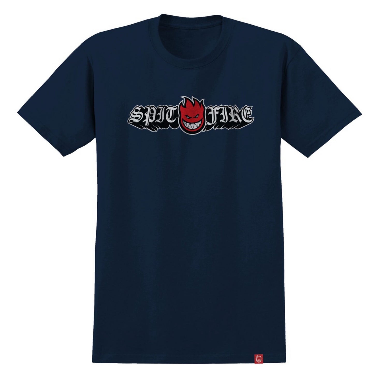 Spitfire Old E Drop Navy T-Shirt