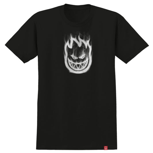 Spitfire Bighead Smoke Black T-Shirt