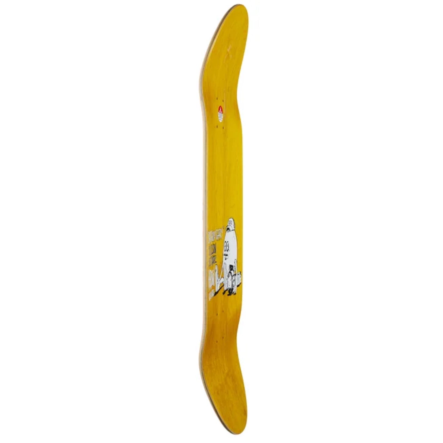 Heroin Bailgun Gary 3 Symmetrical Egg Skateboard Deck