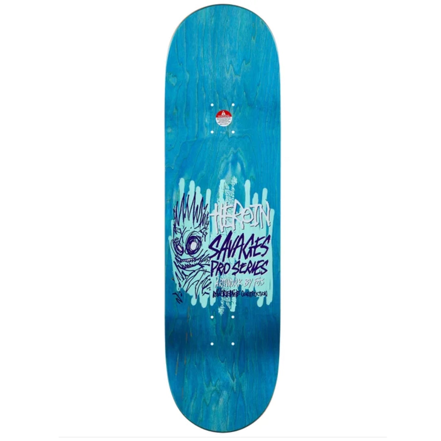 Heroin Swampy Savages Skateboard Deck
