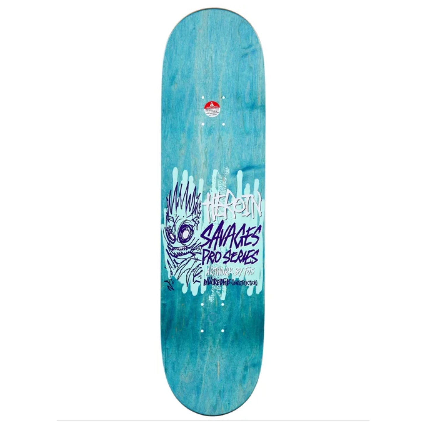 Heroin Lee Yankou Savages Skateboard Deck