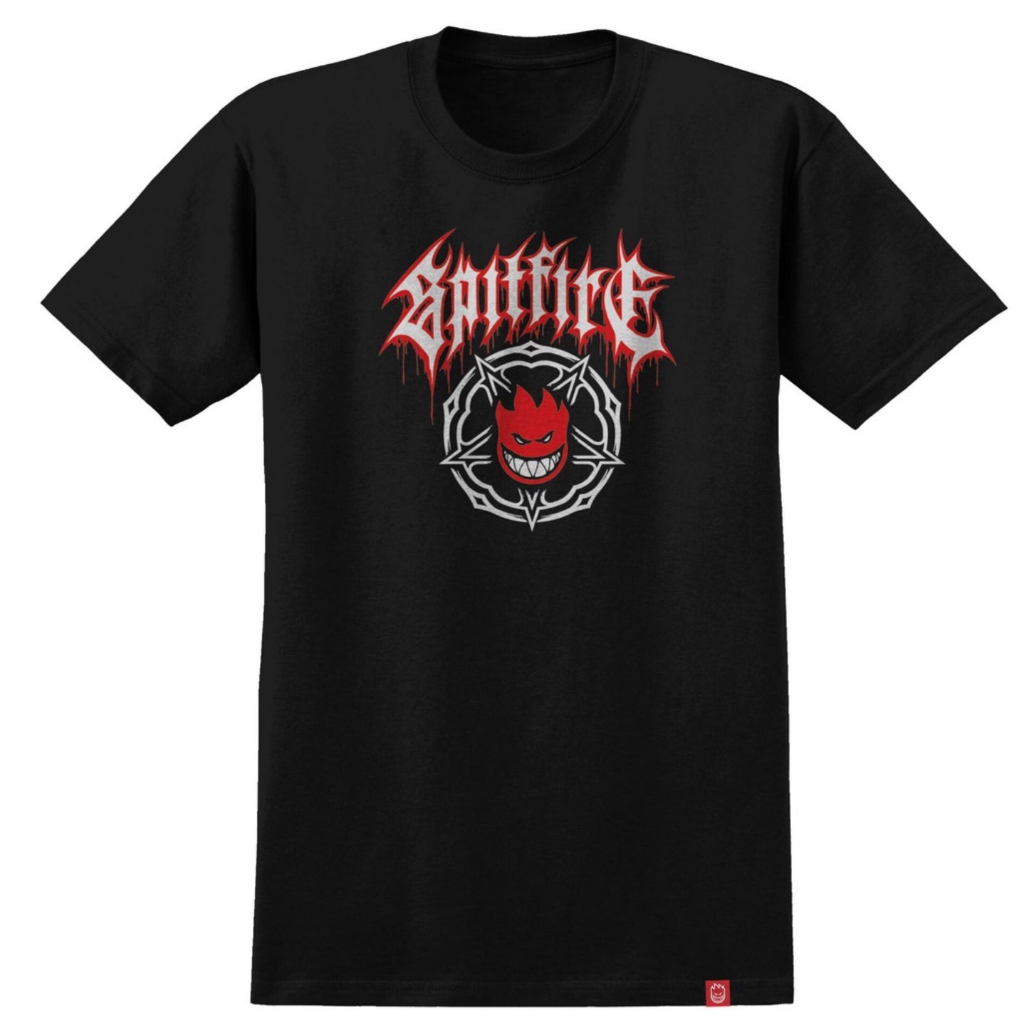 Spitfire Pentagram Black T-Shirt