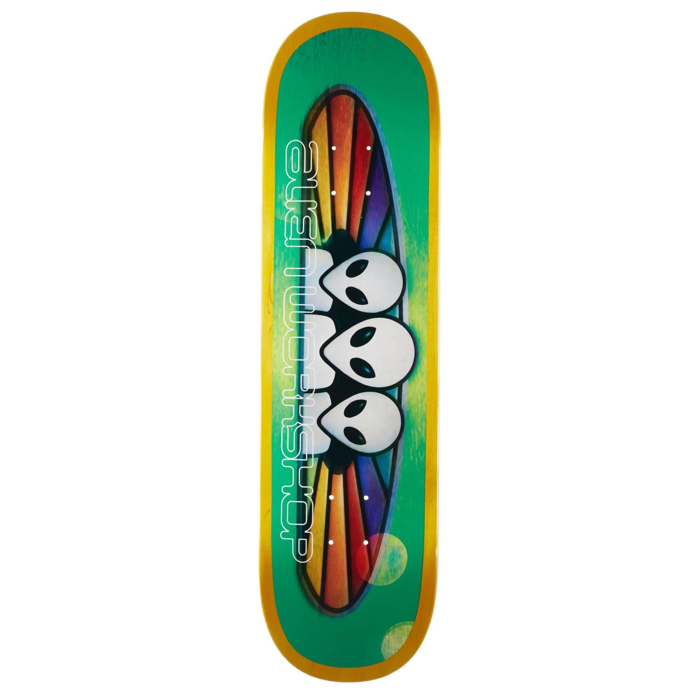 Alien Workshop Spectrum VHS Green 8.5" Skateboard Deck