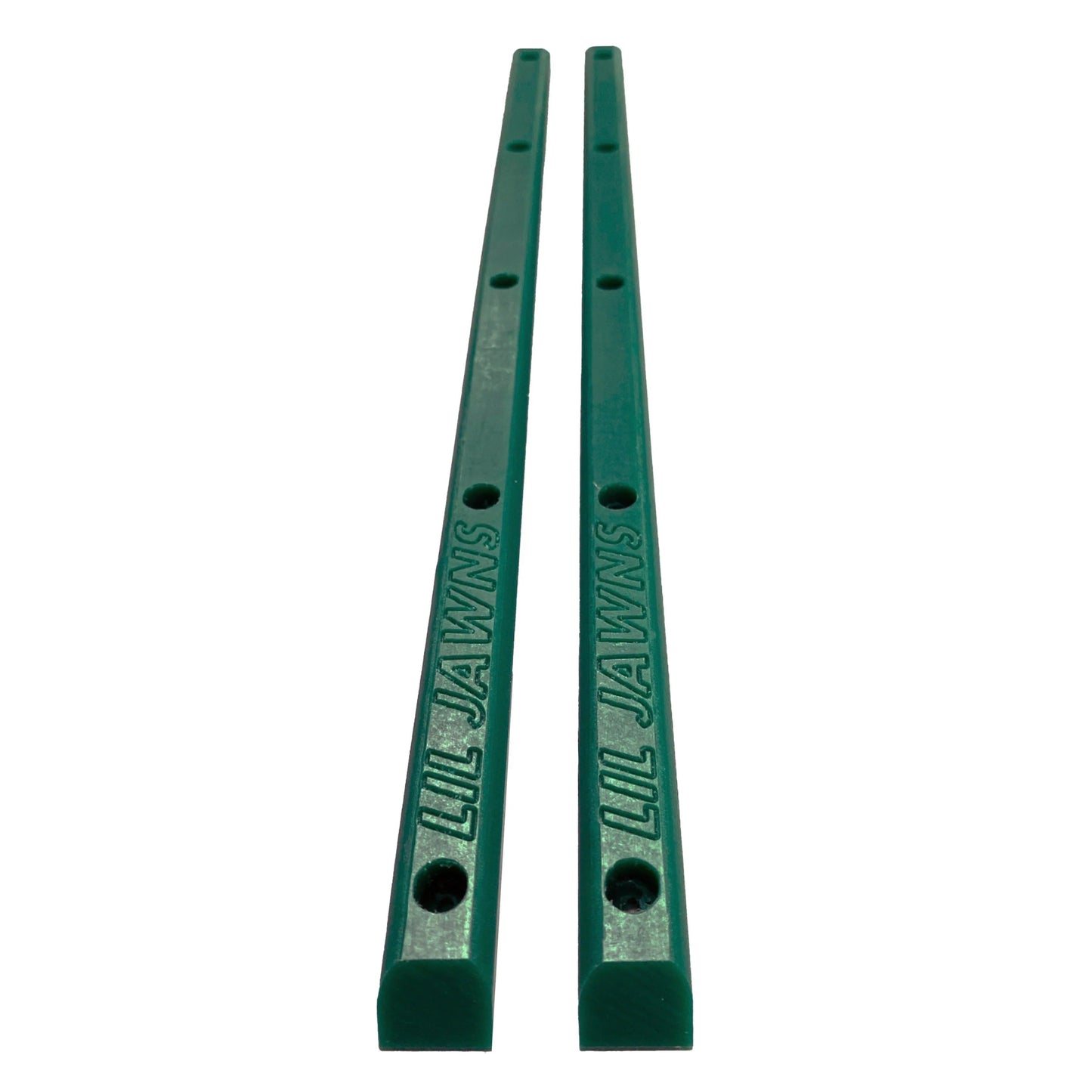 Lil Jawns Skateboard Board Rails “Standard Jawns” Dark Green