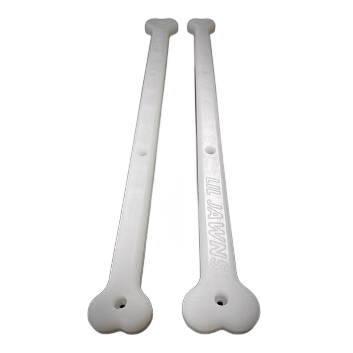 Lil Jawns Skateboard Board Rails “Jawn Bones” White