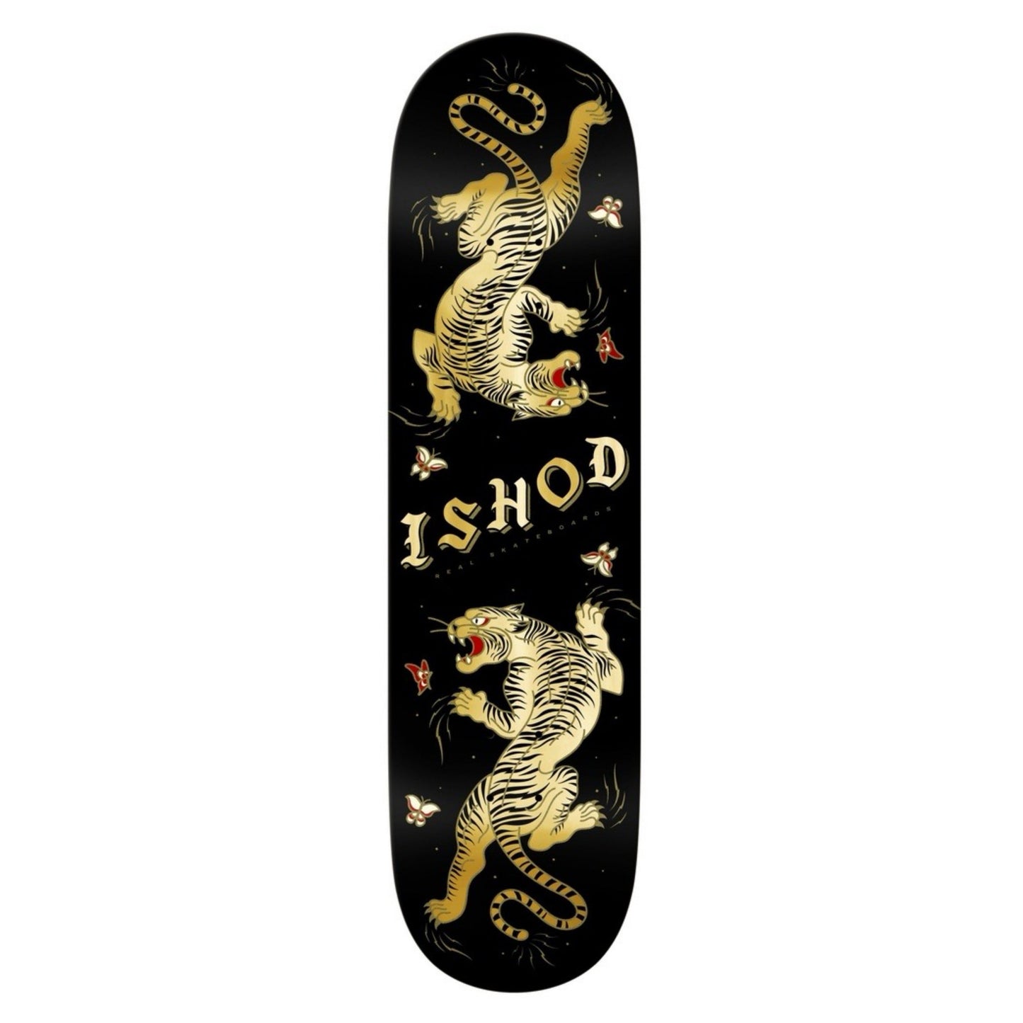 Real Ishod Catscratch Symmetrical Twin Tail 8.5" DBX Skateboard Deck