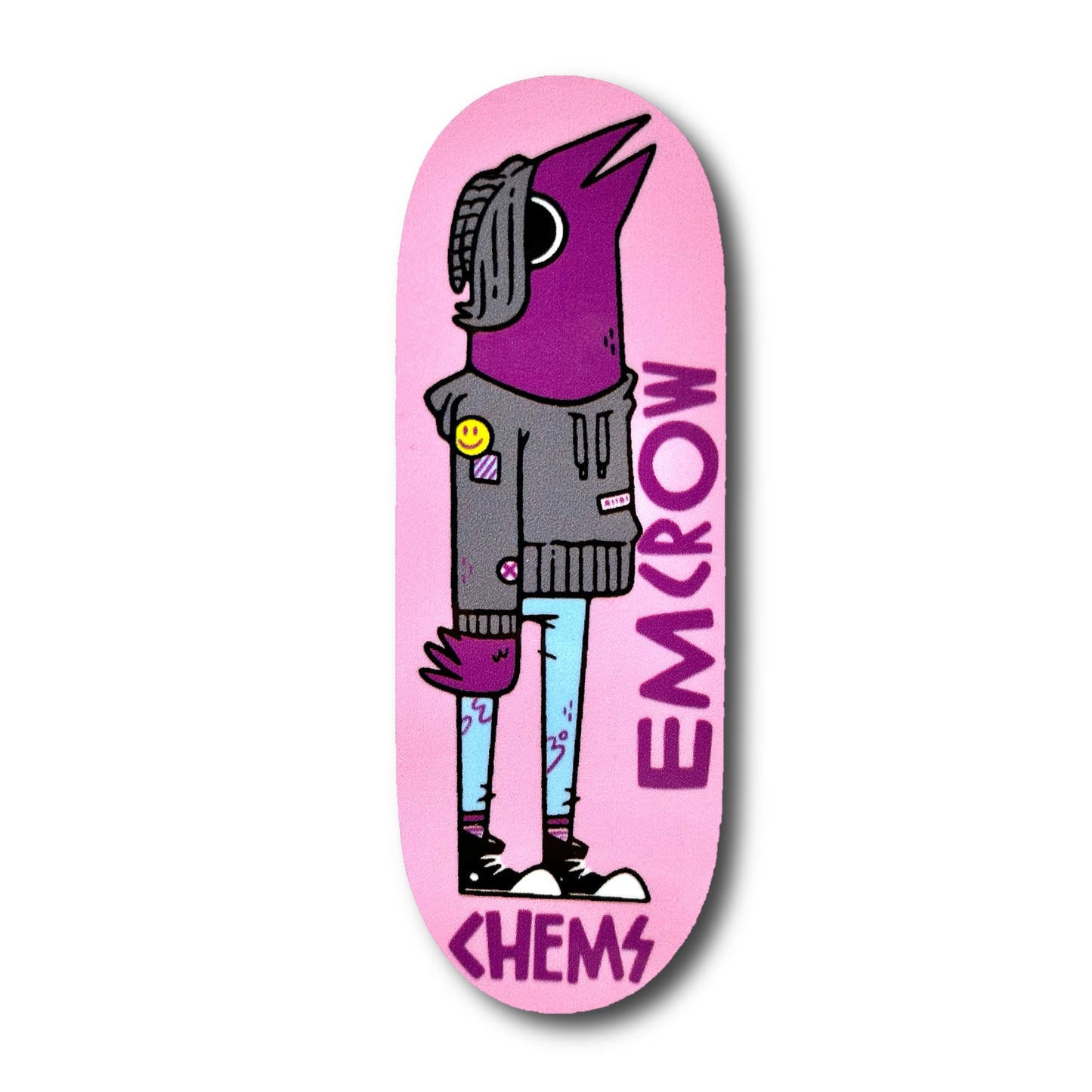 Chems "EmCrow" Fingerboard Deck