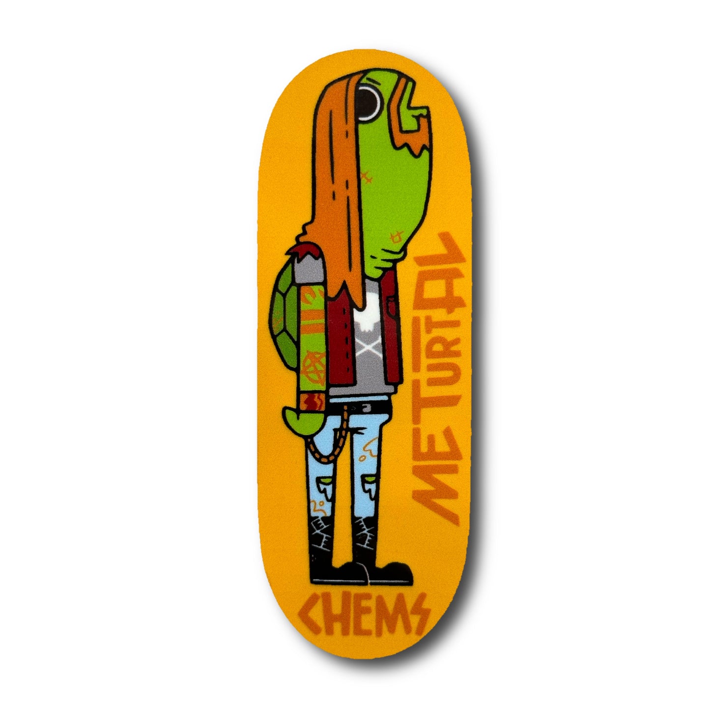 Chems "MeTurtle" Fingerboard Deck