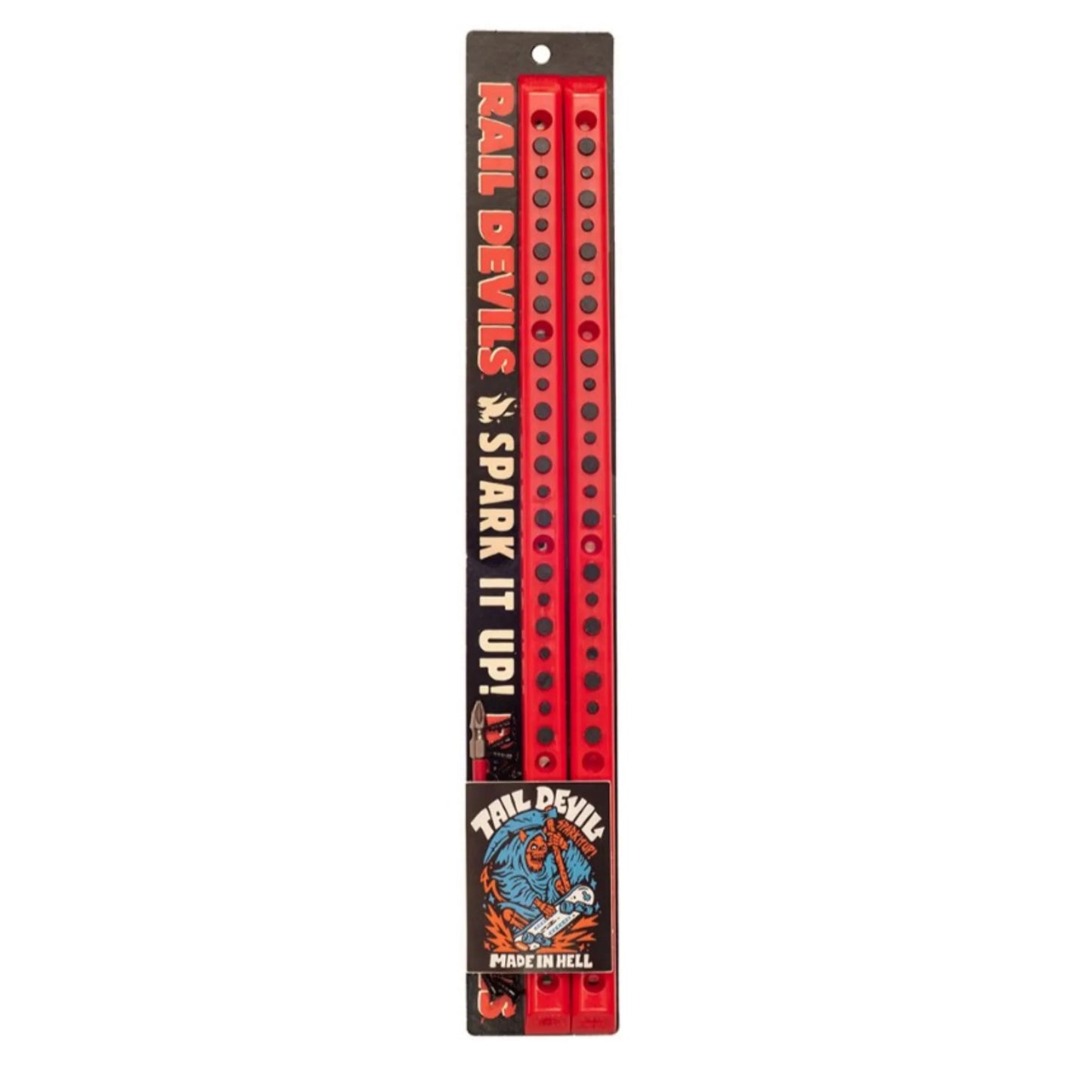 Tail Devils Rail Devils Red Skateboard Rails