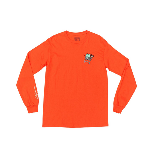 Spitfire Gnarhunters Long Sleeve T-Shirt Orange