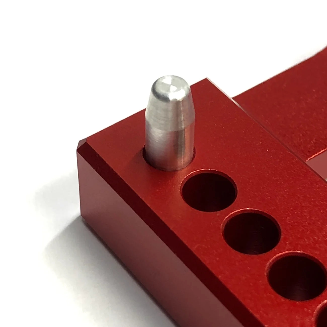 Chems Skateboard Wheelbase Mod Tool; Red tool designed for adjusting the wheelbase on a skateboard; Helps customize and fine-tune the ride and performance of your skateboard; Durable construction for long-lasting use.