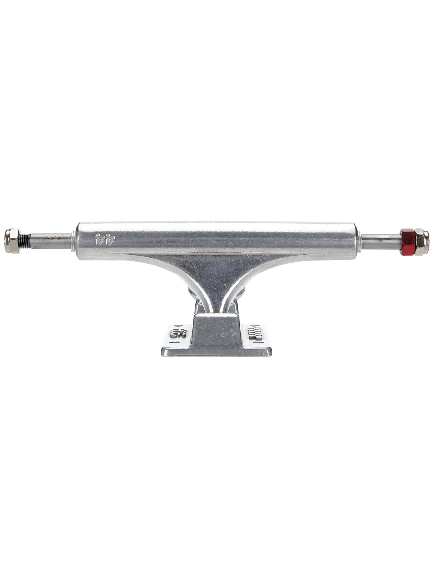 Ace AF1 Hollow Silver Skateboard Trucks; High-quality hollow trucks with a sleek silver finish; Includes a rethreading bolt for easy maintenance;