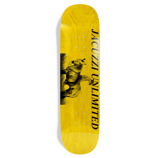 Opera Yellow Cowboy Shovel Nose EX7 9.0" Skateboard Deck