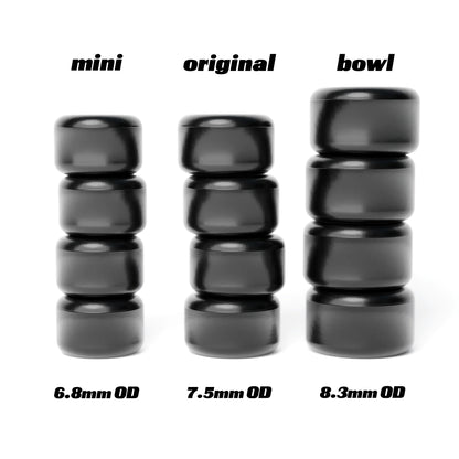 Deli Decks Bone White 95a Fingerboard Wheels (CHOOSE SHAPE)