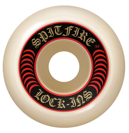 Spitfire Formula Four 52mm 101a Lock-ins Skateboard Wheels