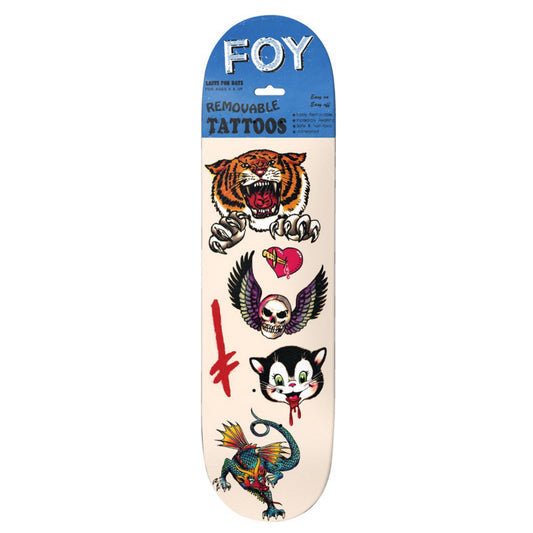 Deathwish Jamie Foy Tattoos 8.38" Skateboard Deck