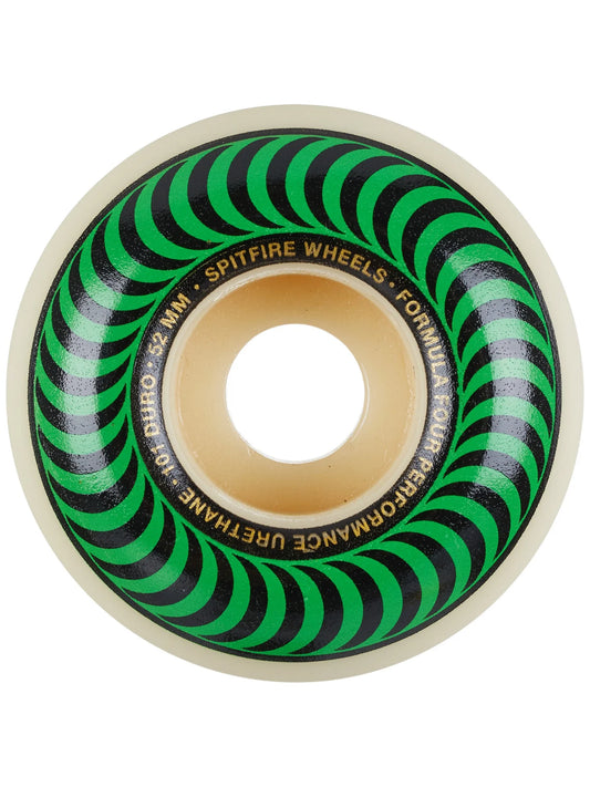 Spitfire Formula Four 52mm 101a Classic Skateboard Wheels