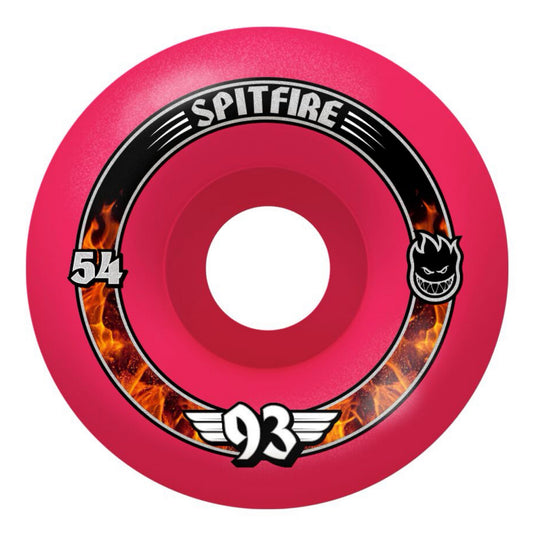 Spitfire Formula Four Radials Pink 54mm 93a Skateboard Wheels